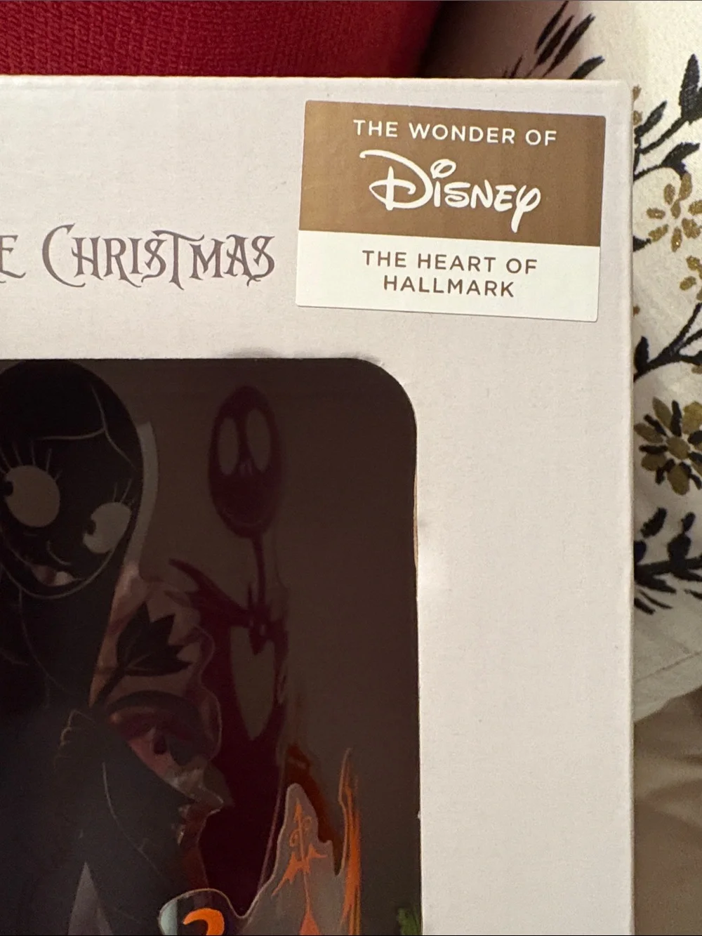 NWT Hallmark Disney Nightmare Before Christmas Rotating Lamp Sound Jack Zero